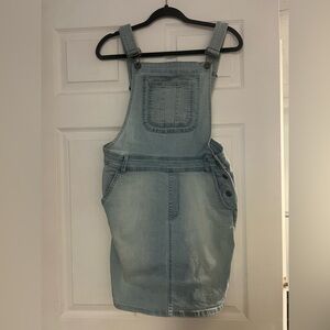 Light Blue Denim Overalls size 10
